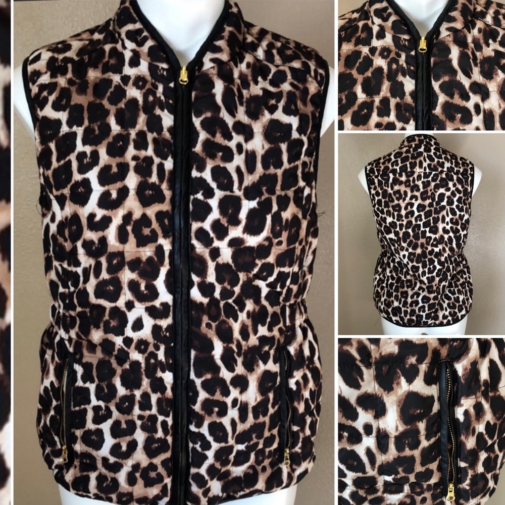 Workshop Reversible Animal Print Vest
